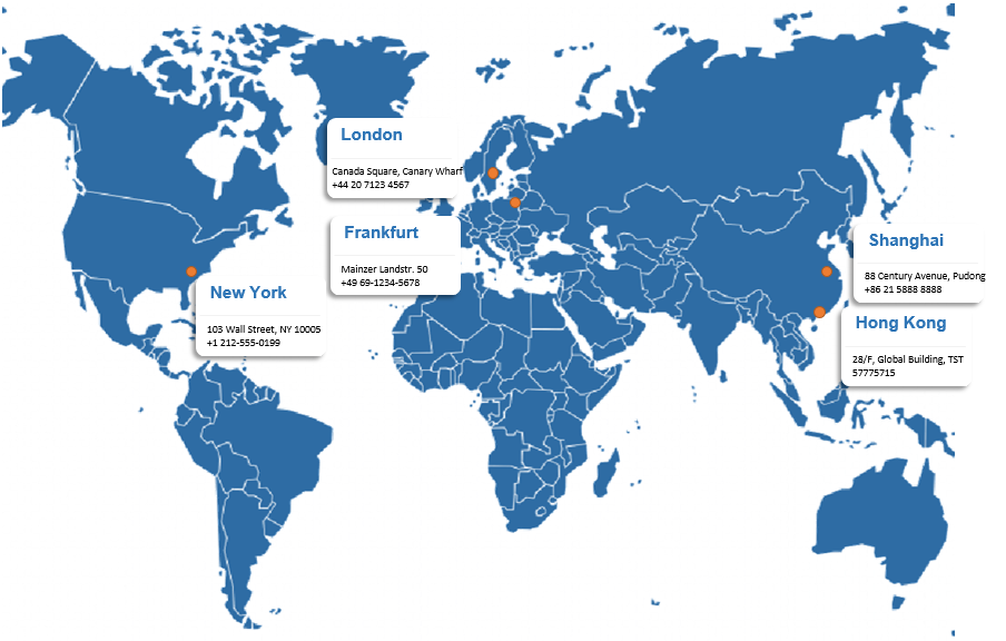 Global Offices Map